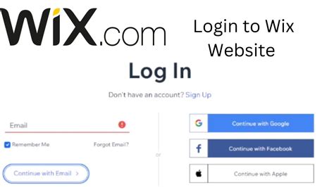 wix log in with google|How Can I Enable Google Account Login On Wix Editor